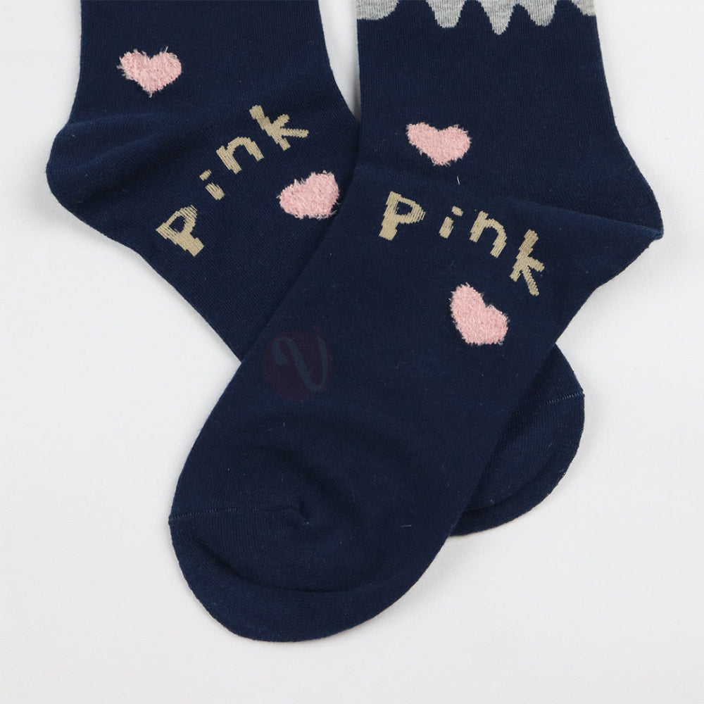 Gc Chaussettes Coton Motif Coeur Chaussette