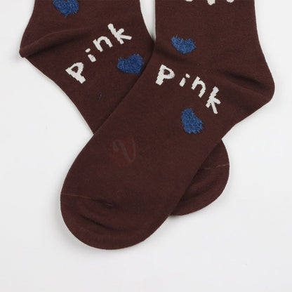 Gc Chaussettes Coton Motif Coeur Chaussette