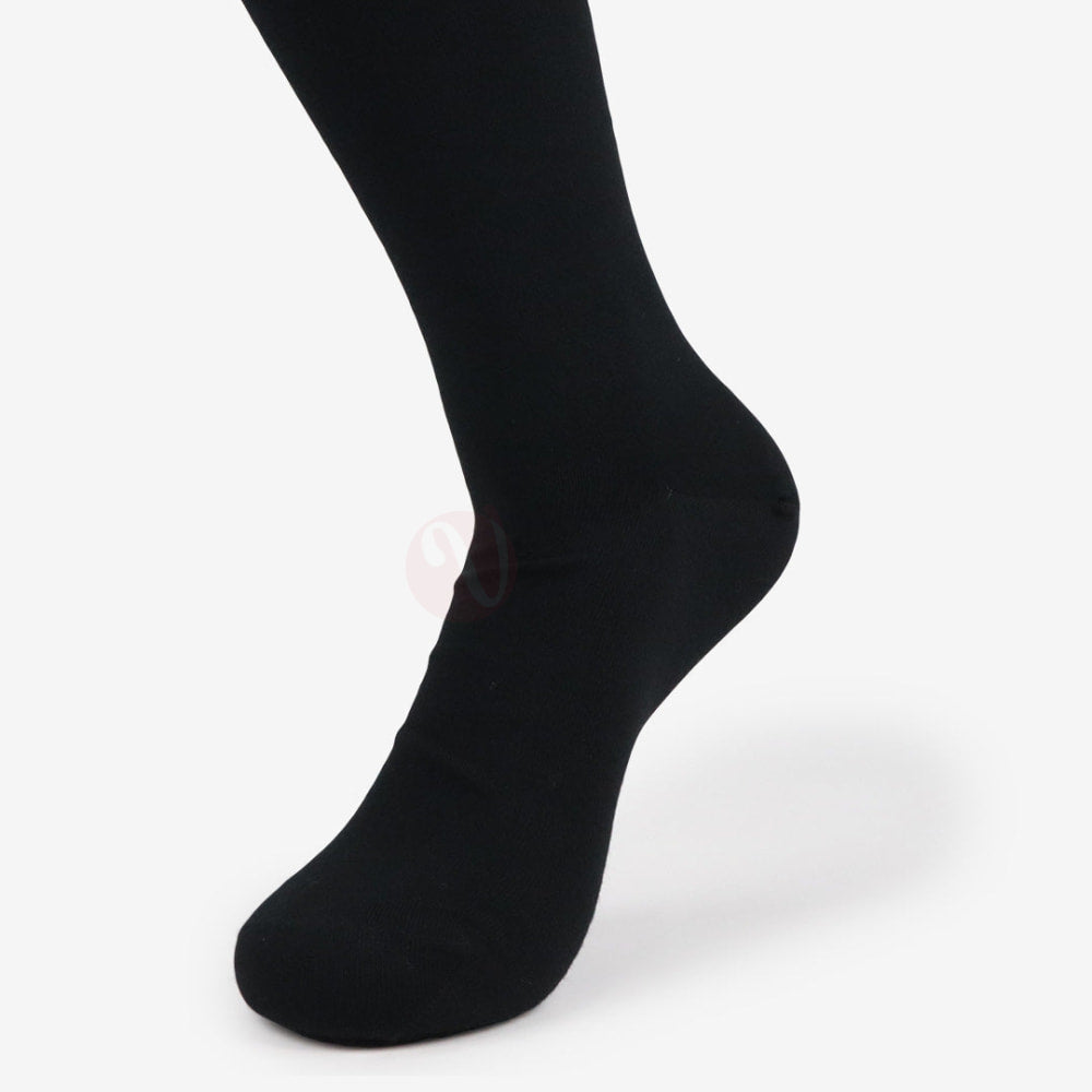 LEADER Chaussettes Bambou Noir / 39 42 Chaussette