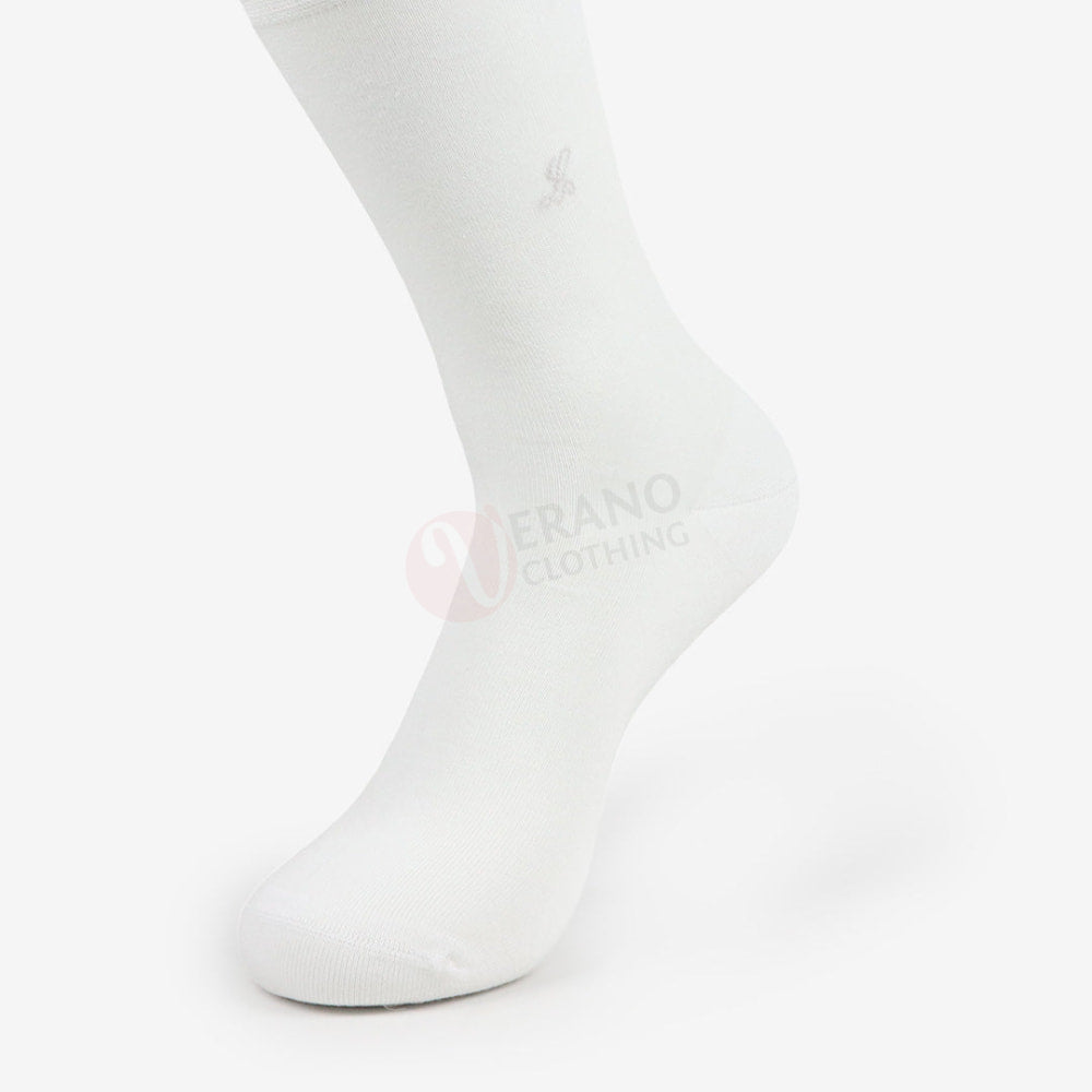 LEADER Chaussettes Classique Big Blanc / 41 44 Chaussette