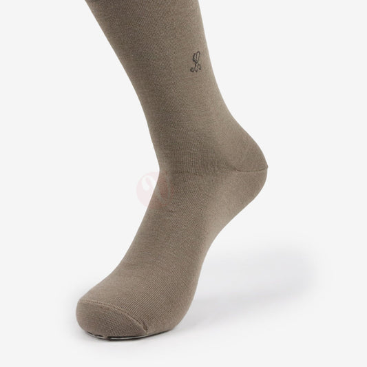 LEADER Chaussettes Classique Big Marron / 41 44 Chaussette