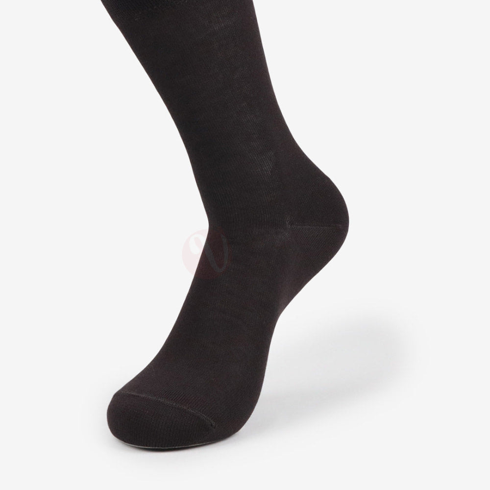 Leader Chaussettes Classique Simple Marron Foncé / 39-42 Chaussette
