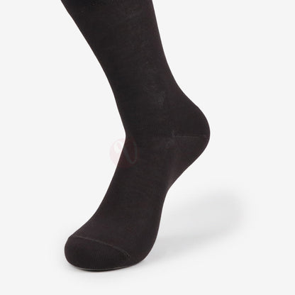 Leader Chaussettes Classique Simple Marron Foncé / 39-42 Chaussette