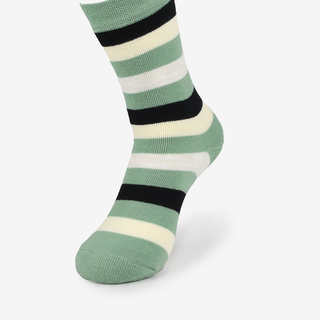 LEADER Chaussettes Femme Ligné Chaudes