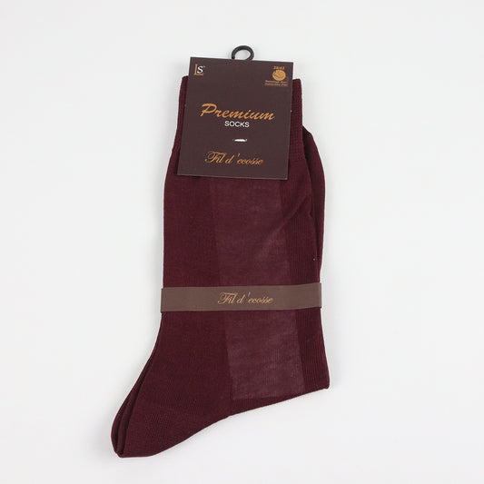 LEADER Lot 3 Chaussettes Fil d'Ecosse Fin en Coton