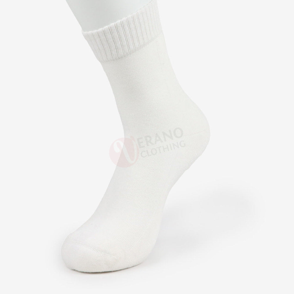 LEADER Chaussettes Micromodal Sport Blanc / 40 44 Chaussette