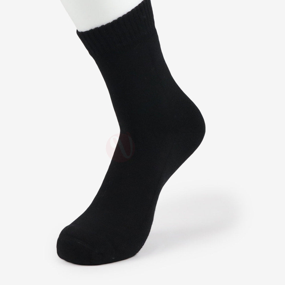 LEADER Chaussettes Micromodal Sport Noir / 40 44 Chaussette