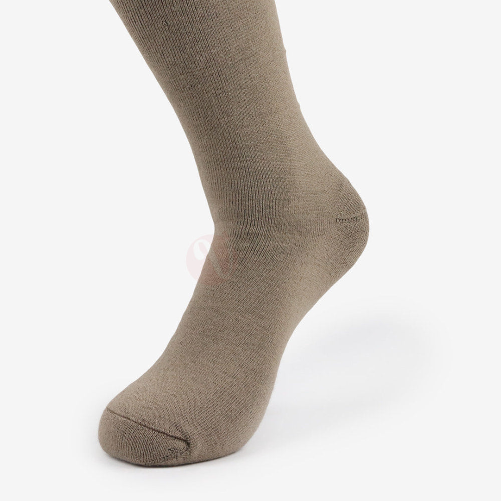 LEADER Chaussettes Simple Chaudes Marron tabac / 39 43 Chaussette