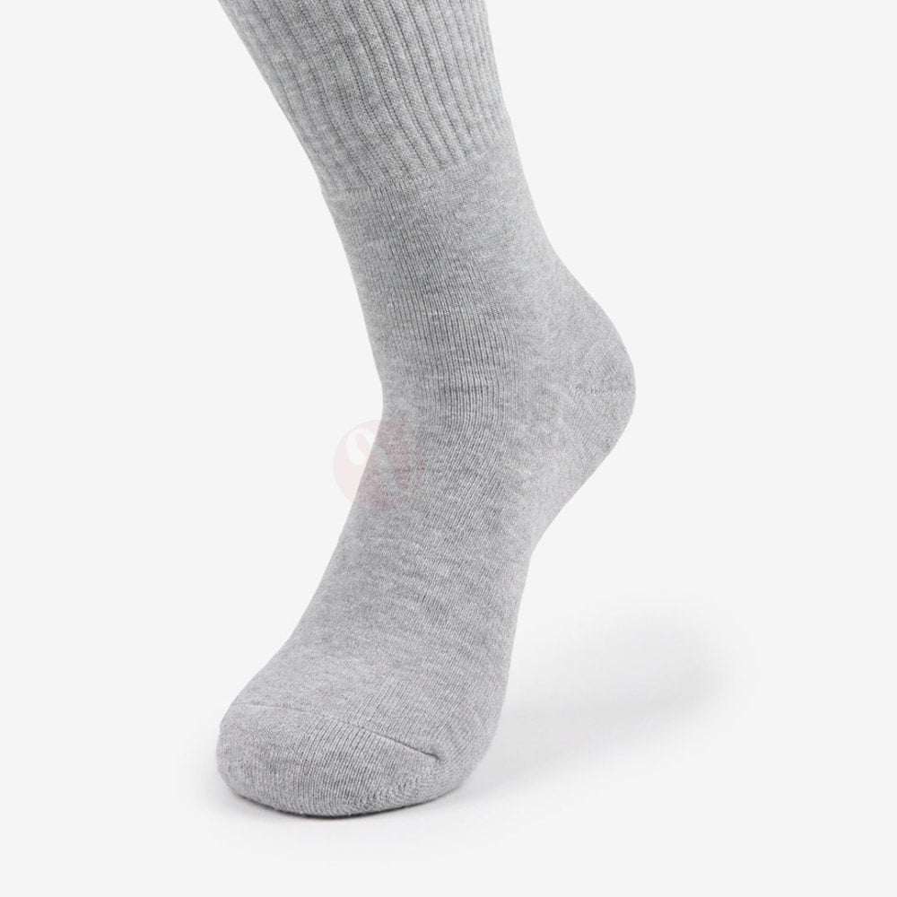 LEADER Chaussettes Sport Style Tennis Gris / 39 42 Chaussette
