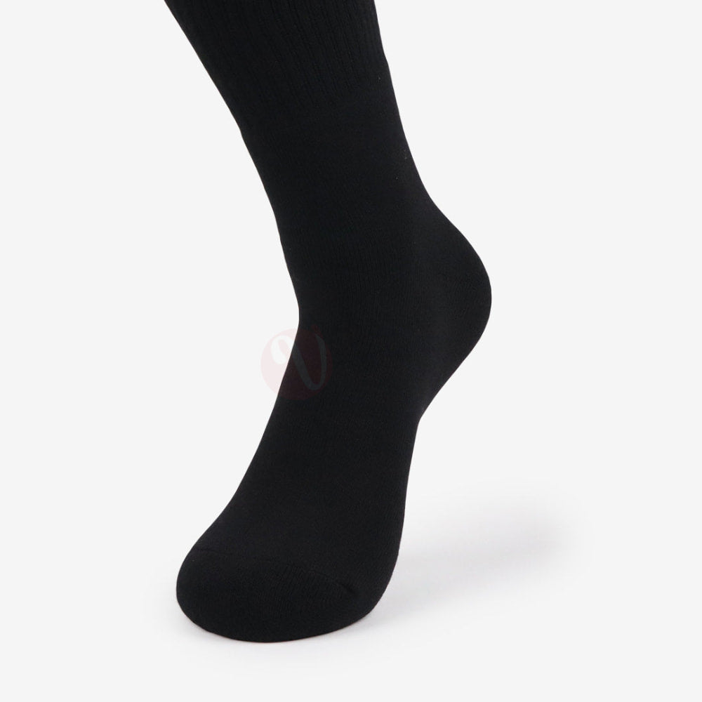 LEADER Chaussettes Sport Style Tennis Noir / 39 42 Chaussette