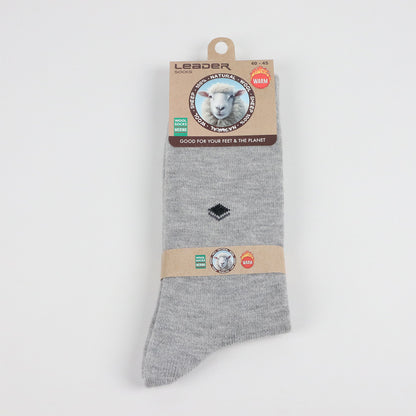 LEADER Chaussettes Chaudes en Laine Naturelle