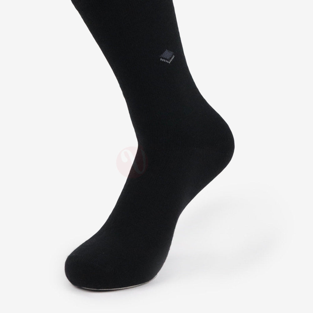 LEADER Chaussettes Chaudes en Laine Naturelle Noir / 40 45 Chaussette