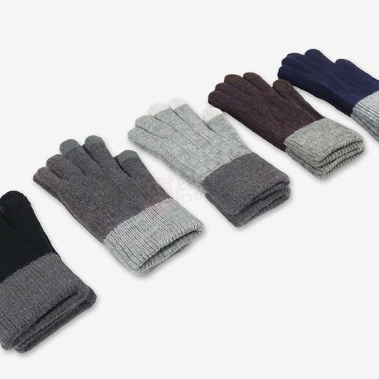 Lot 5 Gants d’Hiver Ligné PACK