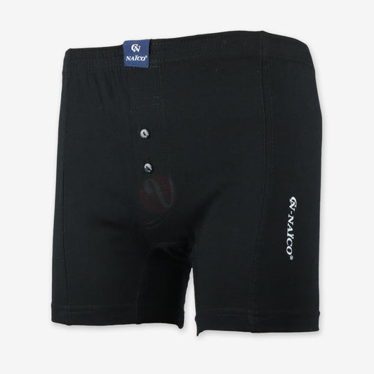 Naïco Caleçon 100% Coton Noir / L