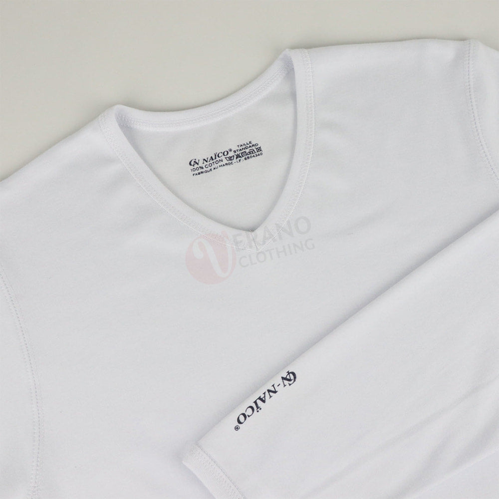 NAÏCO Sous pull thermique 100% Coton Sous pull