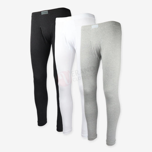 Partners Lot 3 Sous Pantalons Thermique Coton Mix / M Pack