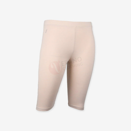 PARTNERS Cycliste Femme Coton Stretch – Short Caleçon Confort Beige / S Caleçon