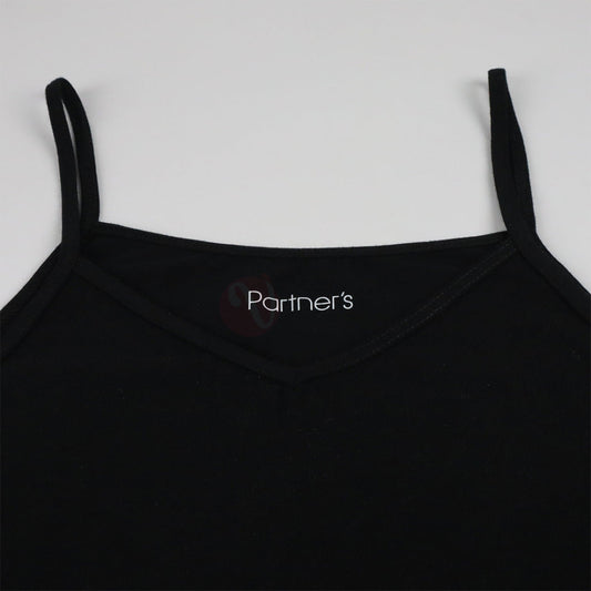 PARTNERS Lot 3 Débardeurs Fines Bretelles Femme Coton