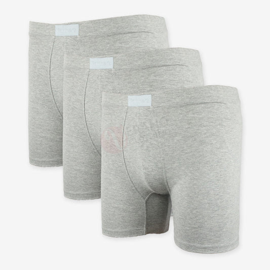 Partners Lot 3 Boxers Coton Gris / M Pack