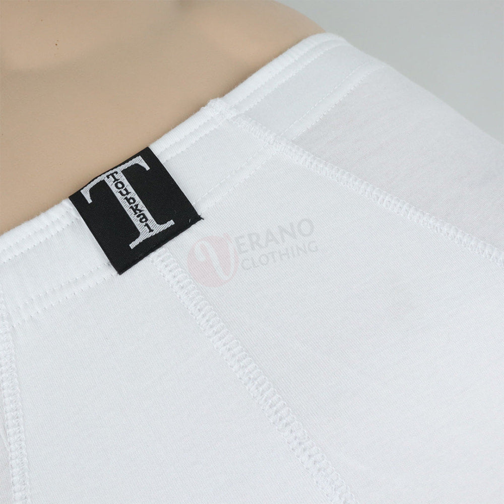 TOUBKAL Slip Blanc Simple 100% Coton Slip