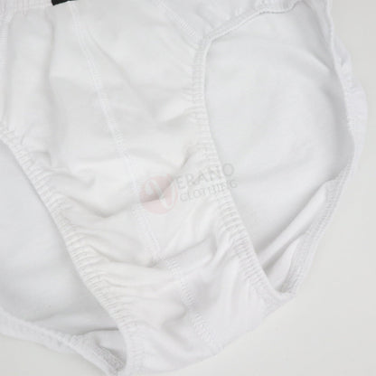 TOUBKAL Slip Blanc Simple 100% Coton Slip