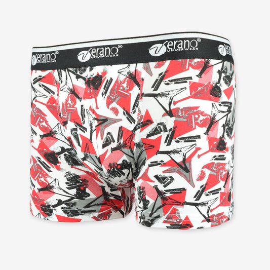 Verano Boxer Guitar Bande Coton Rouge / M