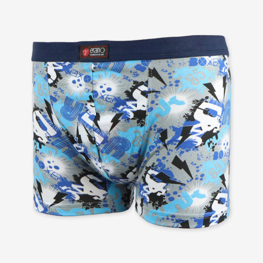 Verano Boxer Retro Coton Bleu / M