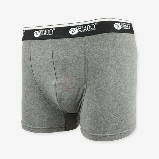 Verano Boxer Simple Bande Coton Gris / M