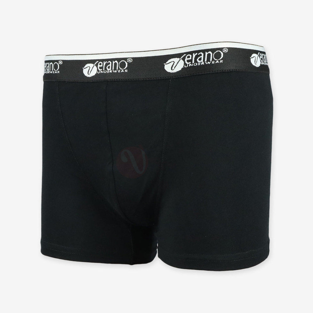 Verano Boxer Simple Bande Coton Noir / M