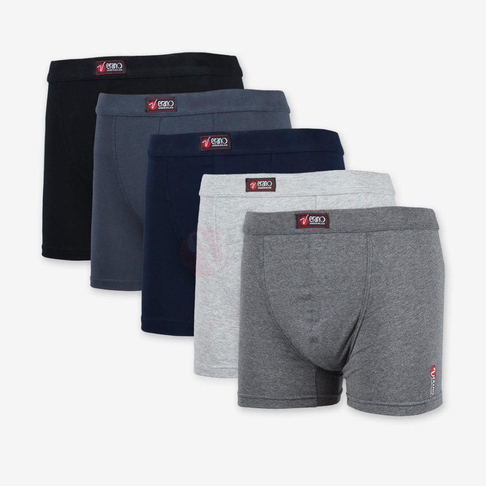 Verano Lot 5 Boxers Simple Coton Pack