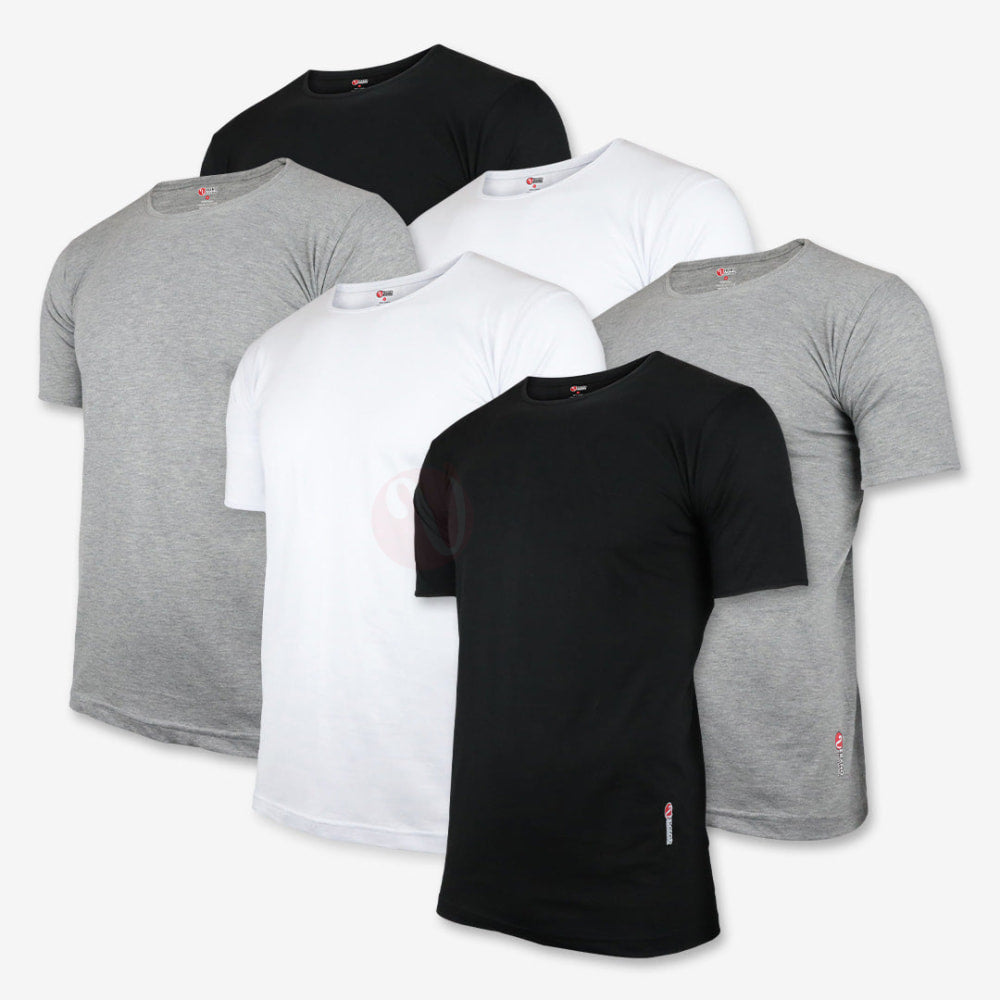 VERANO Lot 6 T-shirts 100% Coton Mix / M PACK