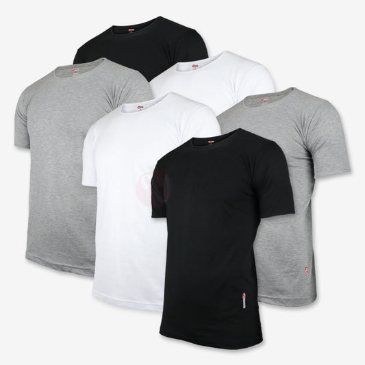 VERANO Lot 6 T-shirts 100% Coton Mix / M PACK