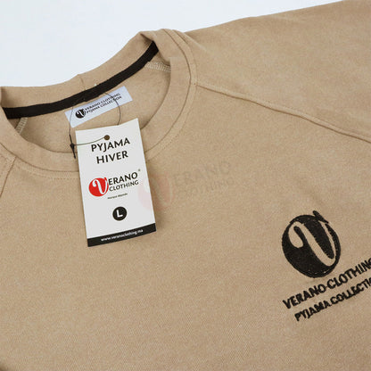 VERANO Pyjama Coton Automne-Hiver Pyjama