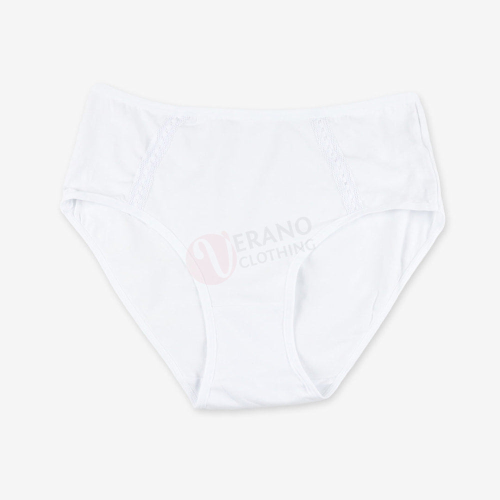 VICTORIA Culotte Coton Style 2 / Blanc / XL Culotte et Shorty