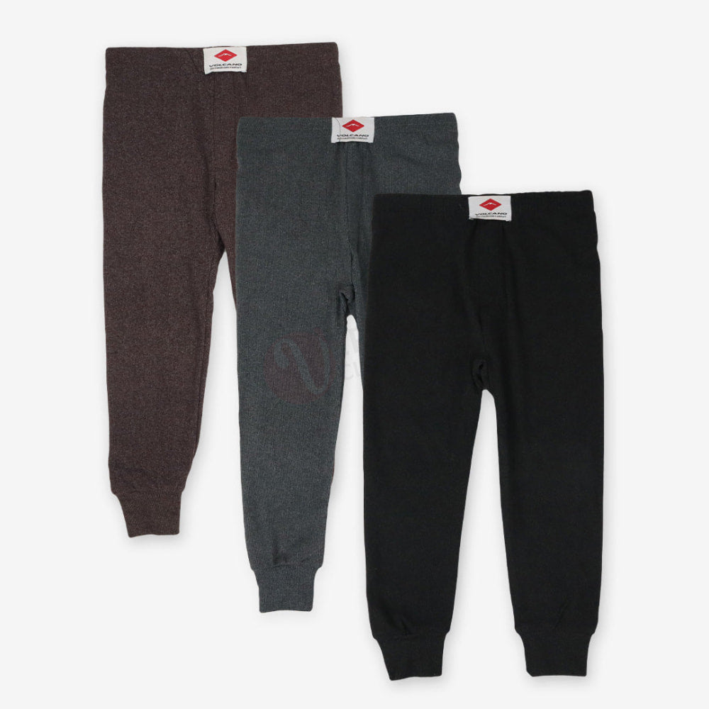 VOLCANO Lot 3 Sous pantalons thermique en Coton PACK