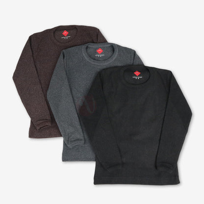 VOLCANO Lot 3 Sous pulls thermique en Coton PACK