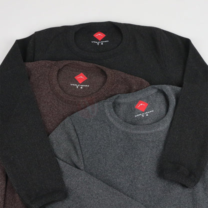 VOLCANO Lot 3 Sous pulls thermique en Coton PACK
