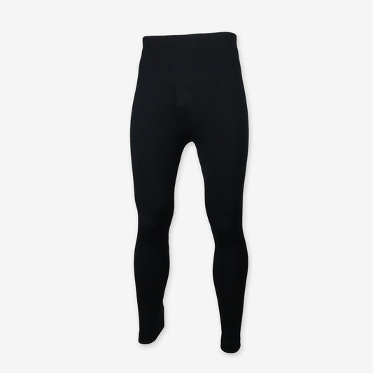 YANOIR Collant Homme Thermique Noir – Legging Chaud Hiver